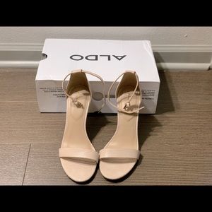 Aldo Cream heels Brand new